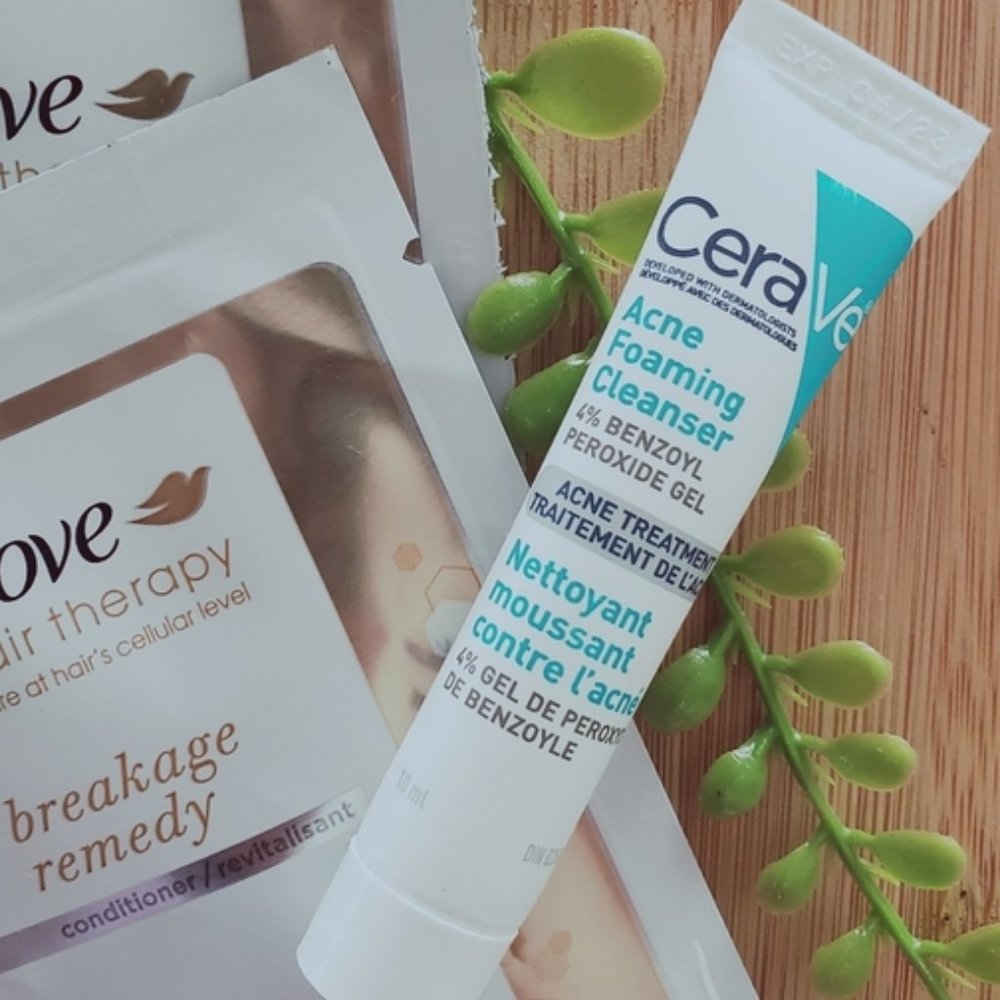 CeraVe Acne Foaming Cleanser Gel bundle 10ml